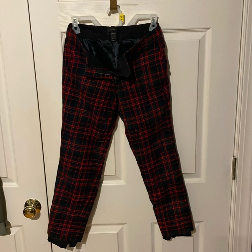 Vintage J.Crew plaid wool capris size 0